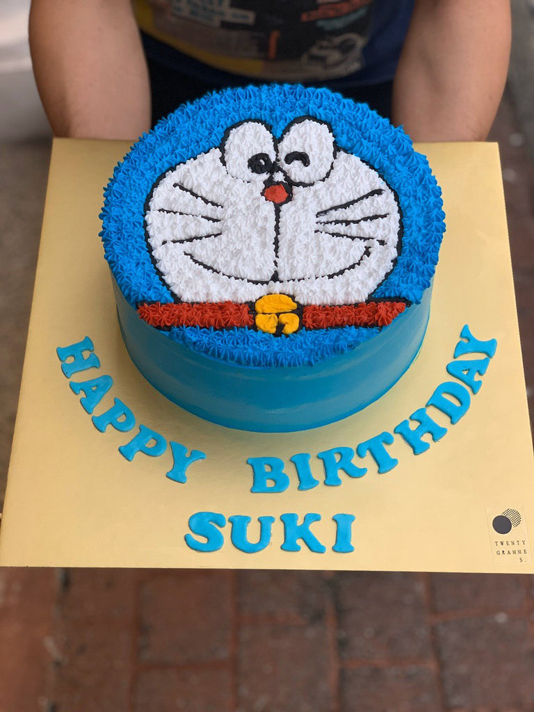 Doraemon Fresh Cream Cake