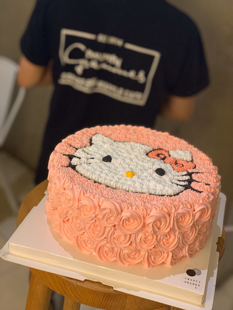 Hello Kitty Fresh Cream Cake