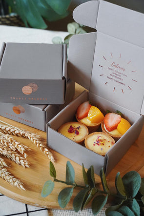 Image 7: 4pcs Mini Tartlets (Classic Favour) | Wedding Favour / Door Gift