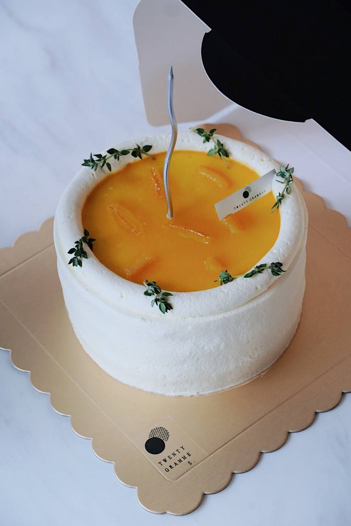 Yuzu Mango Cake