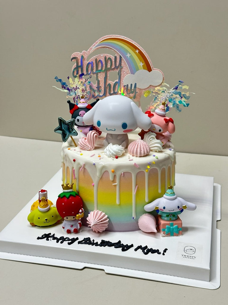 Cinnamoroll Rainbow Ombre Cake