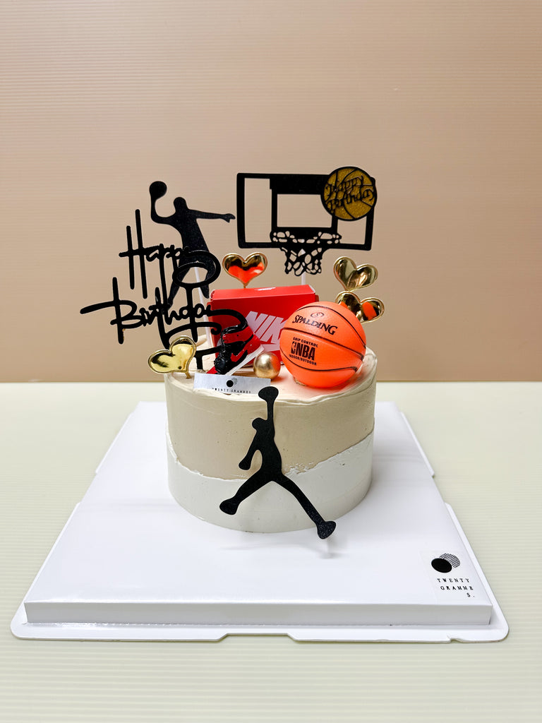 Jordan Basketball Themed Cake