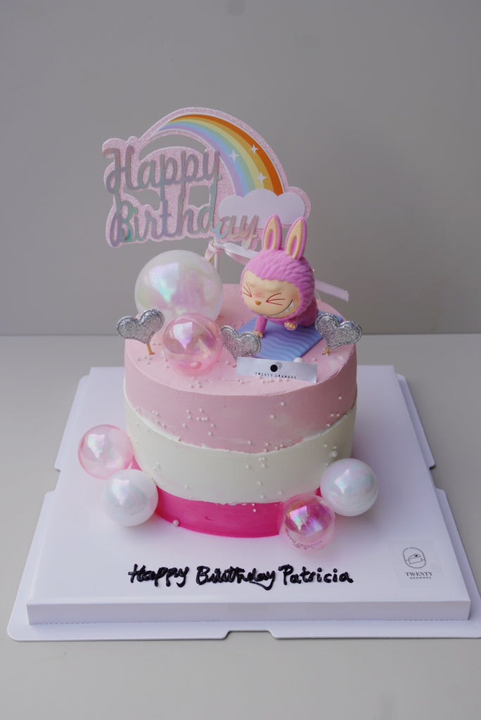 Labubu Yoga Series Themed Cake