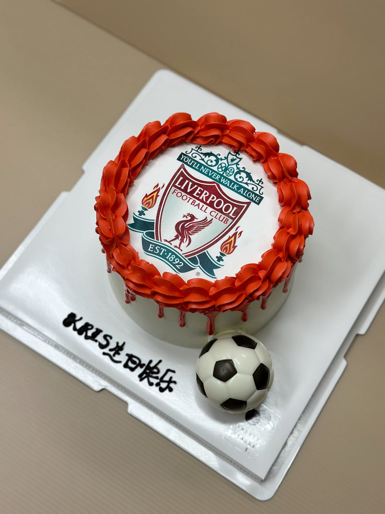 Liverpool Themed Cake | Twenty Grammes