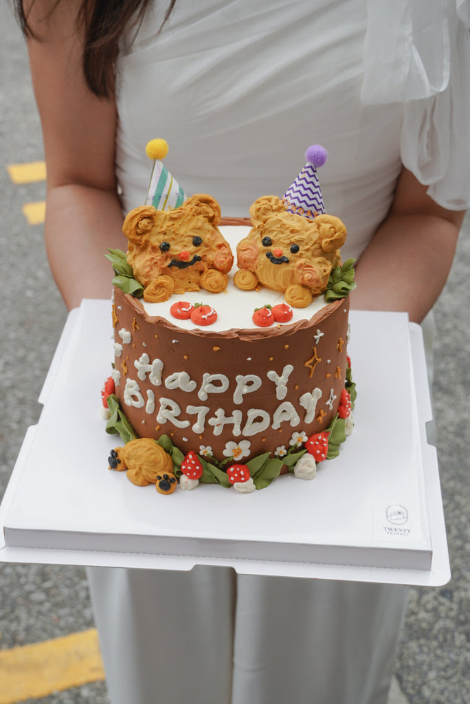 Vintage Bear Cake