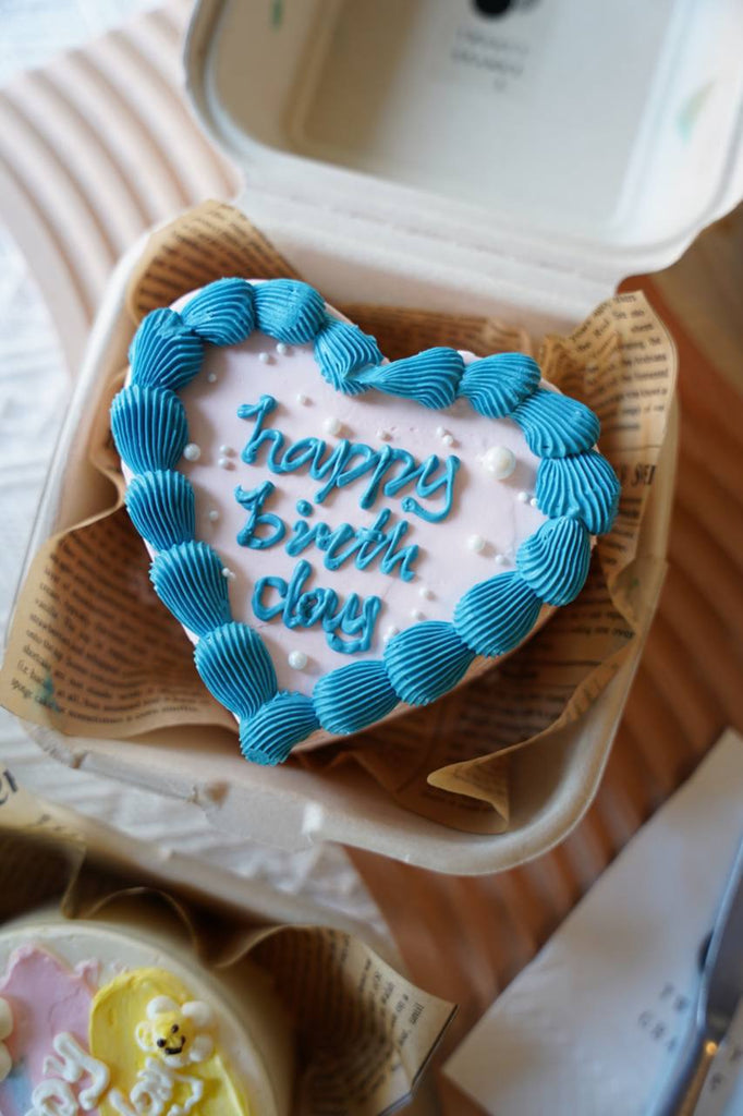 Shape Note Cake Grace Heart Shape Bento Cake | Twenty Grammes