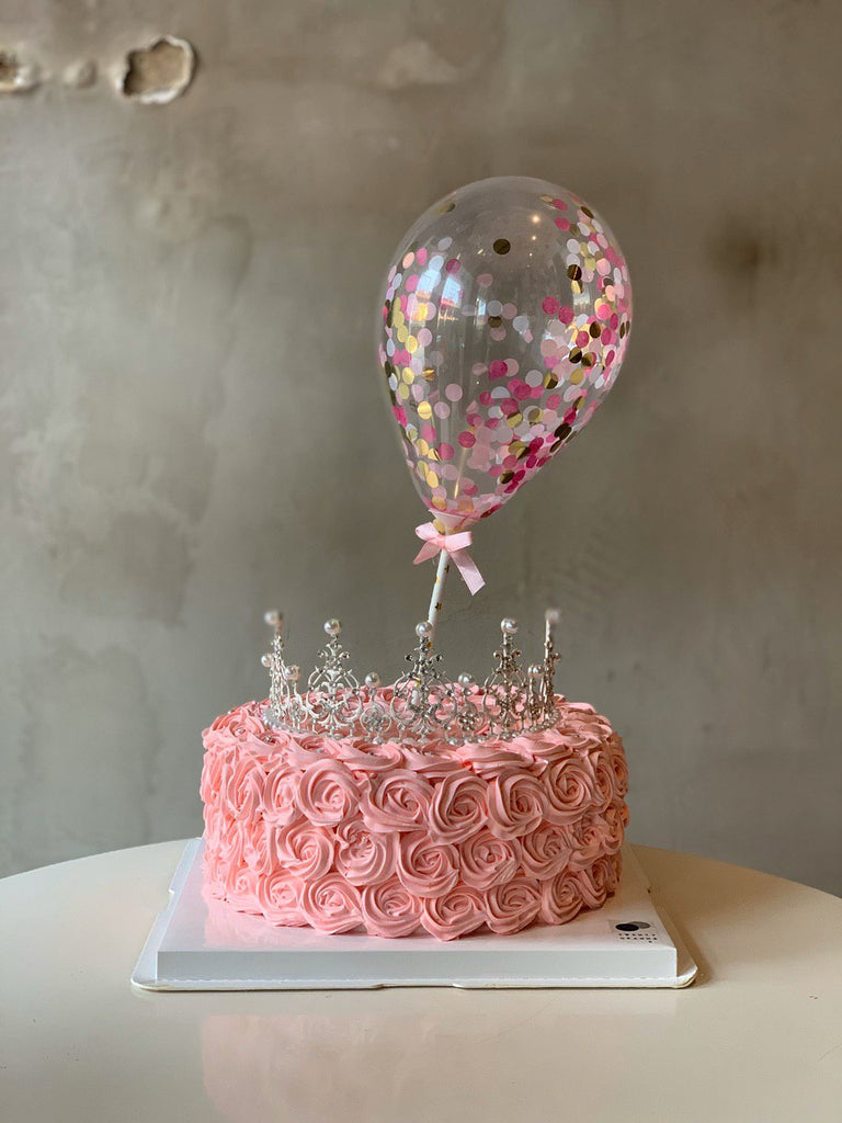 Pink Tiara Princess Cake