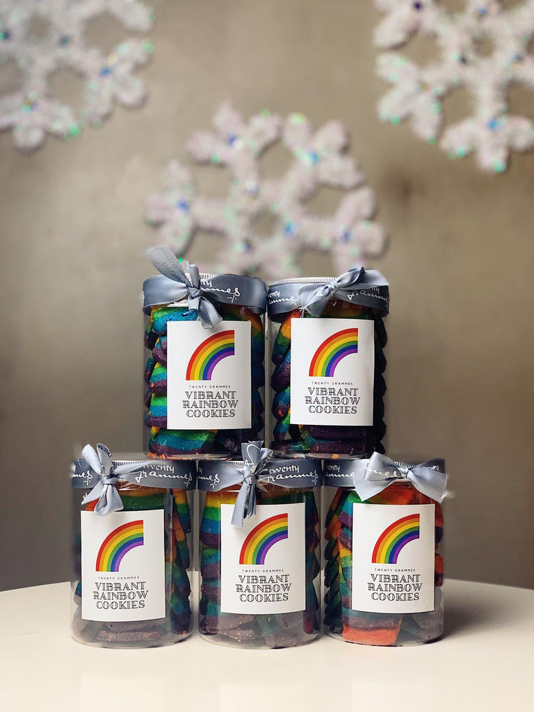 Vibrant Rainbow Cookies