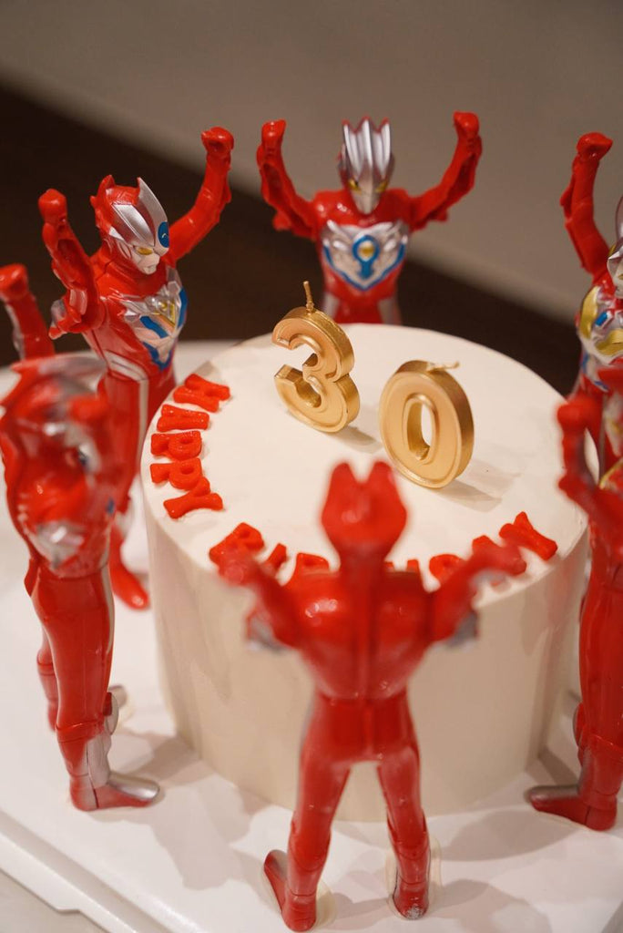 Ultra Man Inspired Cake